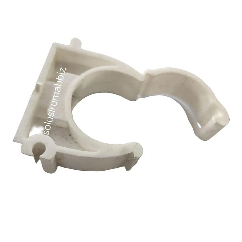 KLEM O PVC 32 PIPA BULAT PIPE CLAMP 32MM CONDUIT 1 1/4 PLASTIK KLIP
