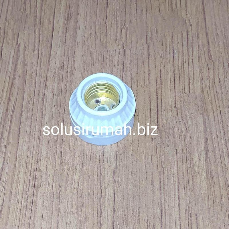 FITING TEMPEL KERAMIK PORSELEN E-27 FITTING LAMPU CERAMIC E27 E 27