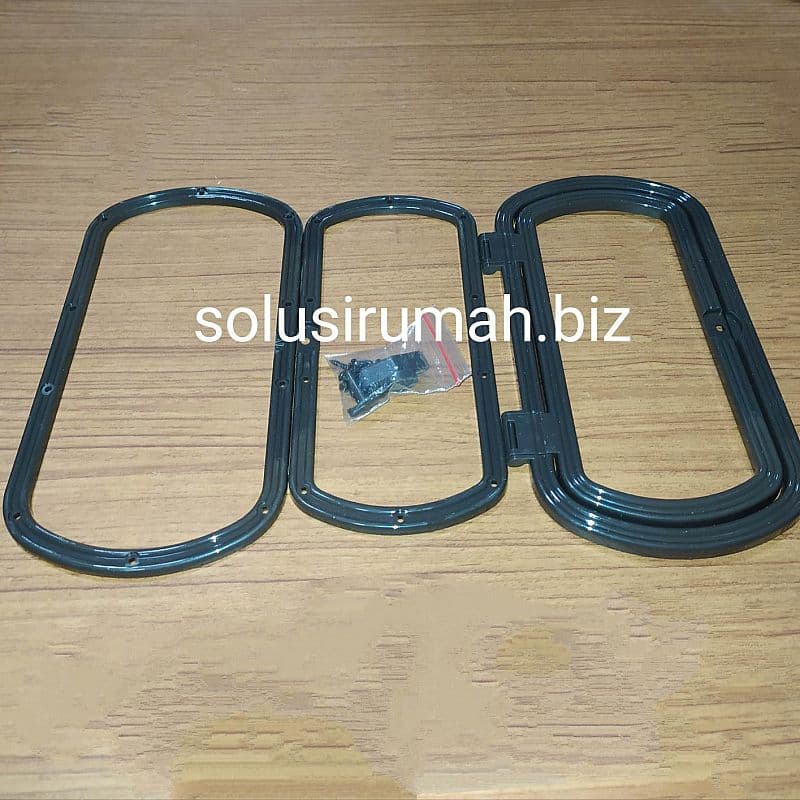 ANGIN ANGIN JALUSI SCREEN PORT SCREENPORT BROWN SWING KAWAT ALUMINIum