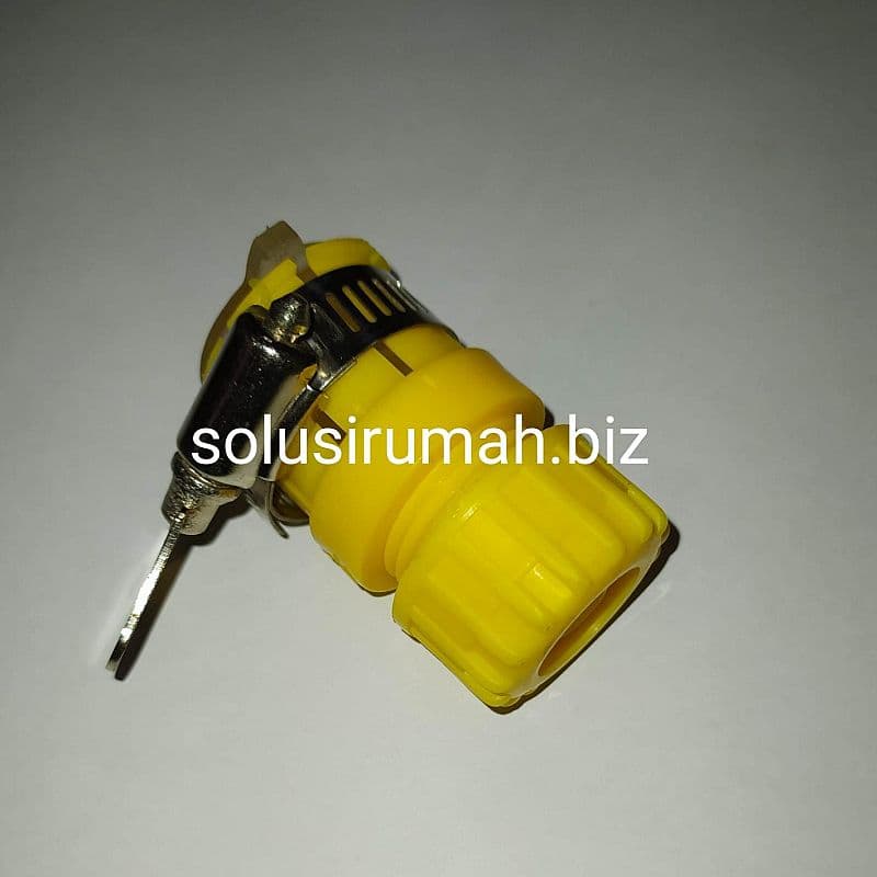 SAMBUNGAN SELANG SOK UNION 16 or 20mm ke selang 1/2 or 5/8 inch KLEM SELANG COP PVC JET CLEANER LAKONI  1/2" 5/8"