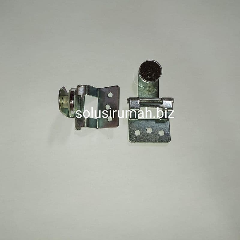 ENGSEL KACA FURNITURE 180 DERAJAT 1PASANG LEMARI MEBEL CHROME BUKAN HU