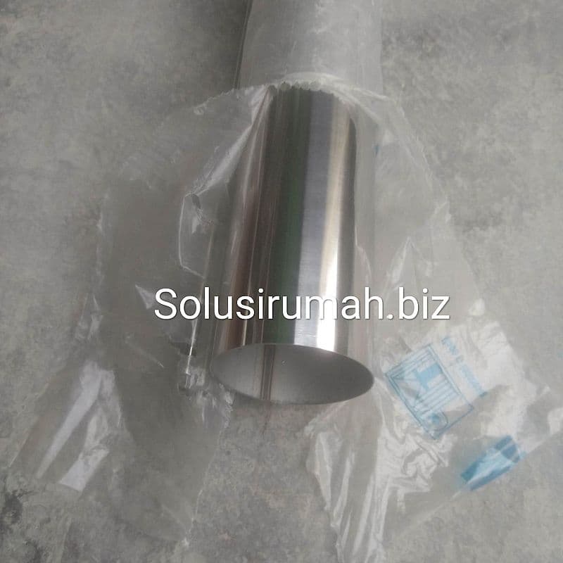 PIPA SS bulat 4 IN 100MM 4" STAINLESS potong per10cm 10 cm potongan