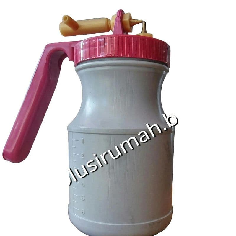 sprayer gun spray gun plastic sped tabung plastik semprotan cat kuningan dan pvc