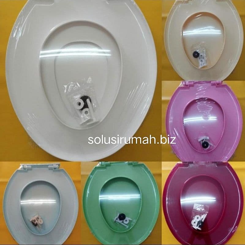 tutup closet tebal berat 700g +- seat cover closet closed duduk mandi